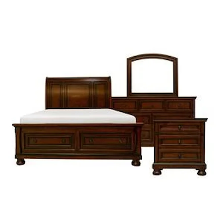 4 piece queen bedroom group